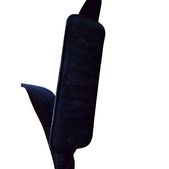 Vintage Kenneth Cole Reaction Black Faux Leather Crocodile Pattern Briefcase Bag - Picture 15 of 16